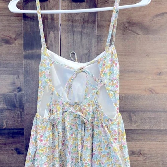 NWOT For Love and Lemons Raleigh LIBERTY Poppy Floral Cotton Midi Dress Medium - Picture 13 of 15